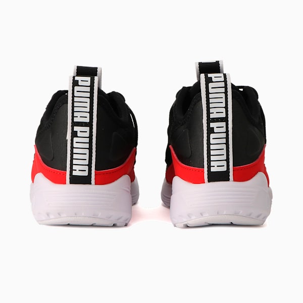 キッズ オールディ バイタル2 スニーカー 17-21cm, Puma Black-High Risk Red