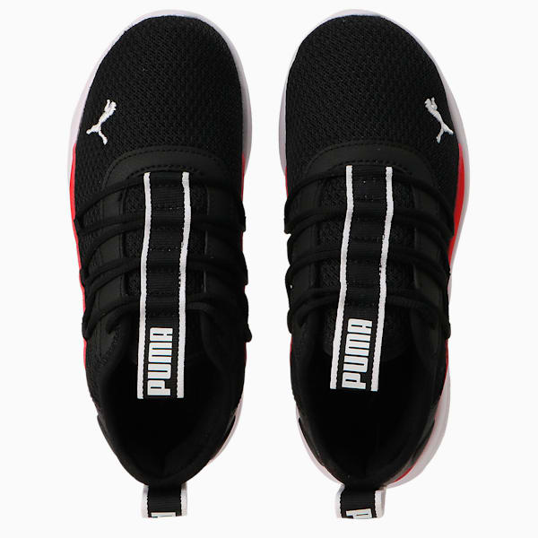 キッズ オールディ バイタル2 スニーカー 17-21cm, Puma Black-High Risk Red