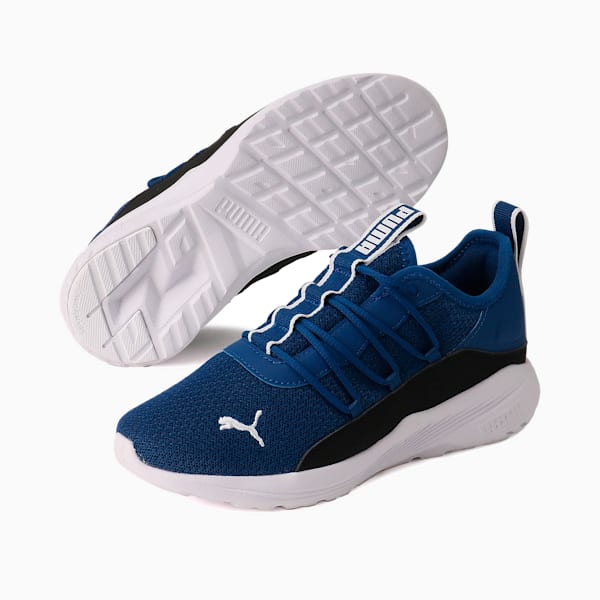 キッズ オールディ バイタル2 スニーカー 17-21cm, Blazing Blue-Puma Black