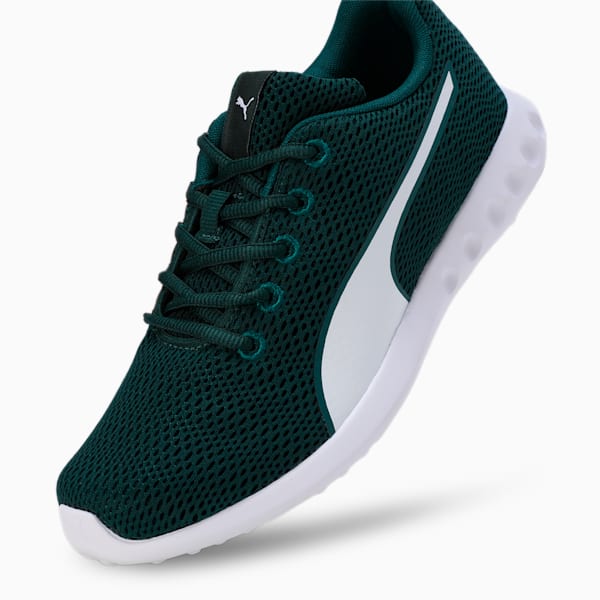 Dwane Women's Running Shoes, Ponderosa Pine-PUMA White, extralarge-IND