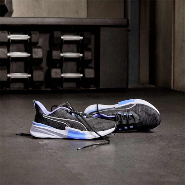 PWRFrame TR 2 Women's Training Shoes, PUMA Black-Elektro Purple, extralarge-GBR