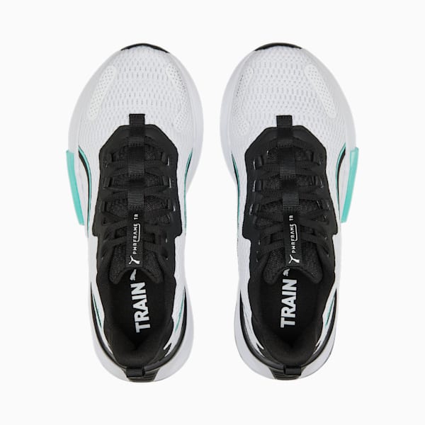PWRFrame TR 2 Women's Training Shoes, PUMA White-Electric Peppermint-PUMA Black, extralarge-GBR
