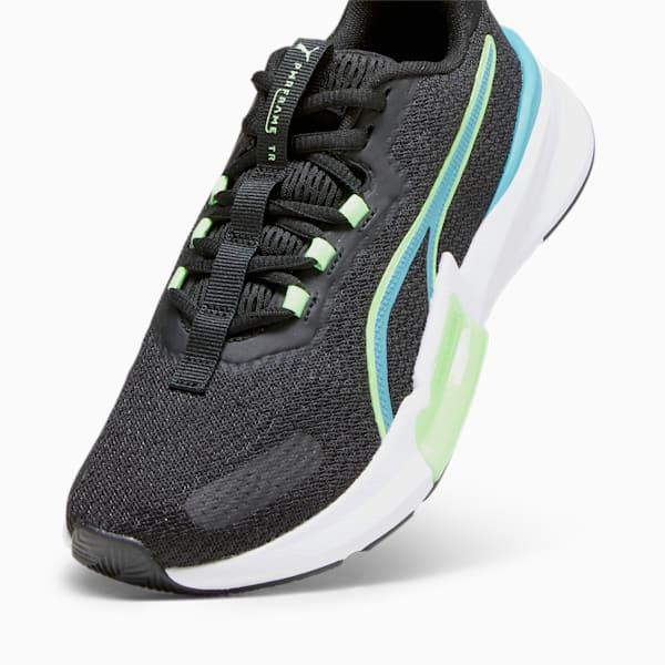 PWRFrame TR 2 Women's Training Shoes, PUMA Black-Bold Blue-Speed Green, extralarge-GBR