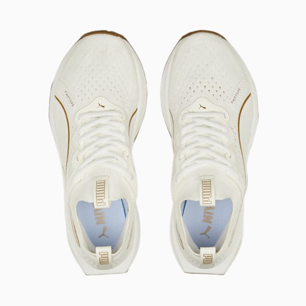 PWR XX NITRO™ Luxe Women's Training Shoes, Warm White-PUMA Gold, extralarge-AUS