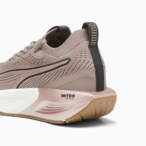 PWR XX NITRO™ Luxe Women's Training Shoes, Dark Clove-PUMA Black-Rose Gold, extralarge-IND