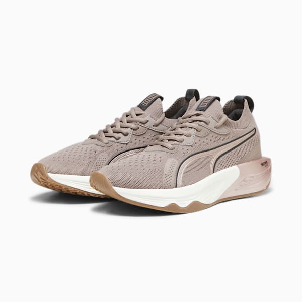 PWR XX NITRO™ Luxe Women's Training Shoes, Dark Clove-PUMA Black-Rose Gold, extralarge-IND