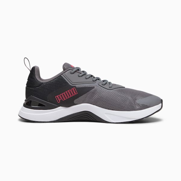 Tenis para correr Infusion, Cool Dark Gray-PUMA Black-Fire Orchid-PUMA White, extralarge