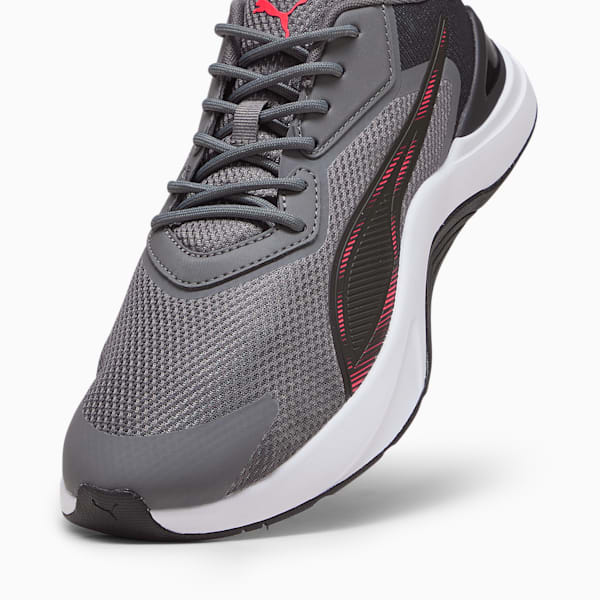 Infusion Men's Training Shoes, Cool Dark Gray-PUMA Black-Fire Orchid-PUMA White, extralarge