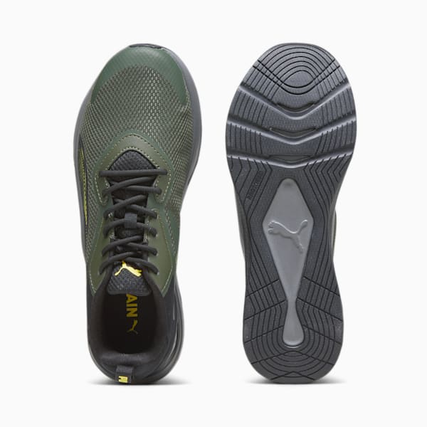 Infusion Unisex Training Shoes, Myrtle-PUMA Black-Yellow Burst, extralarge-IND