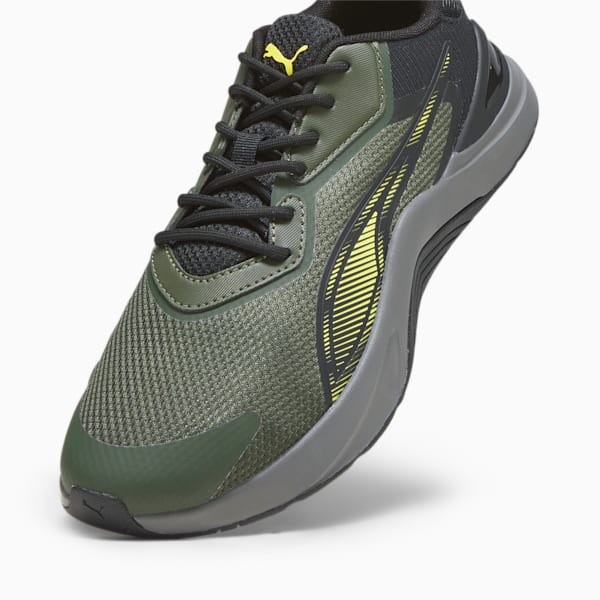 Infusion Training Shoes, Myrtle-PUMA Black-Yellow Burst, extralarge-IND