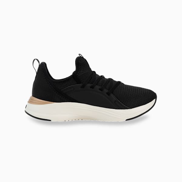 Tenis para correr para mujer Softride Sophia 2, PUMA Black-PUMA Gold-Warm White, extralarge