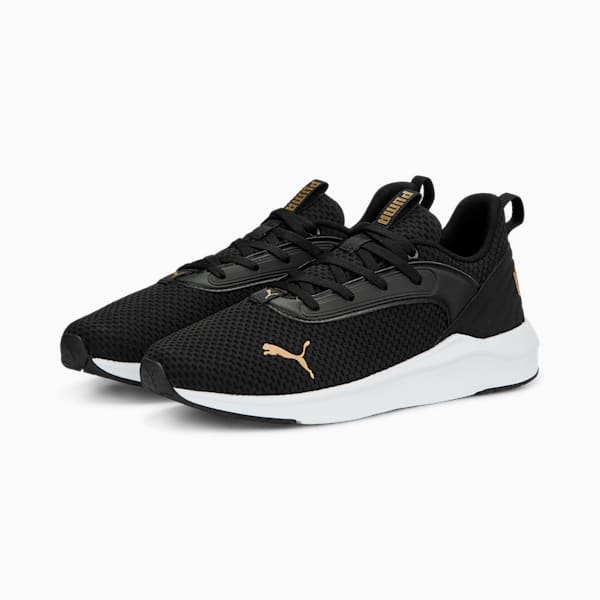 Softride Flair Women's Running Shoes, PUMA Black-PUMA Gold