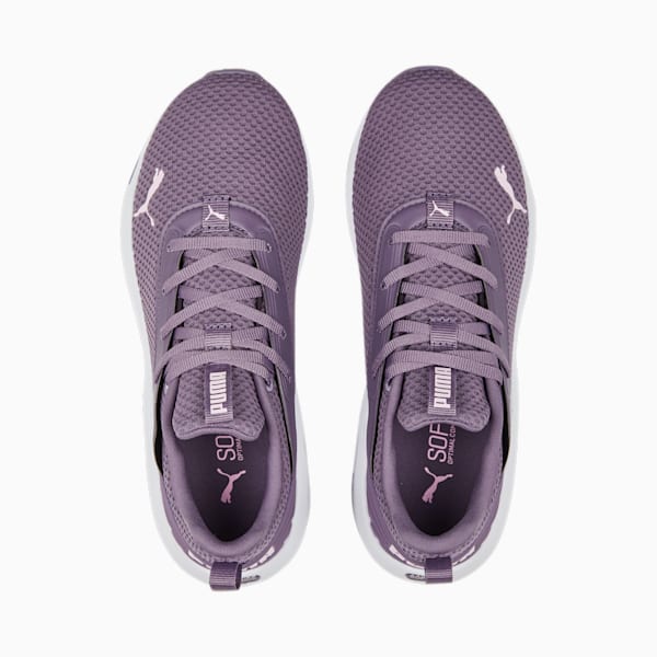 Softride Flair Women's Running Shoes, Purple Charcoal-Pearl Pink