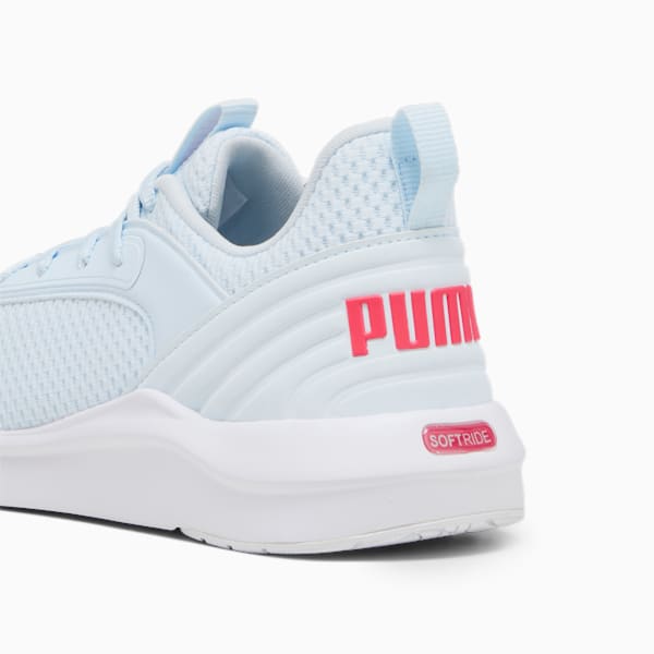 SOFTRIDE Flair Women's Running Shoes, Icy Blue-Fire Orchid-PUMA White, extralarge-IND