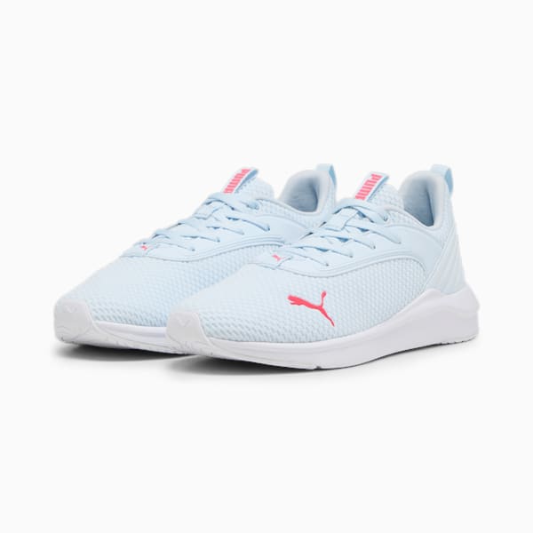 SOFTRIDE Flair Women's Running Shoes, Icy Blue-Fire Orchid-PUMA White, extralarge-IND