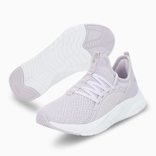 SOFTRIDE Sophia 2 Monarch Women's Running Shoes, Spring Lavender-PUMA White, extralarge-IND