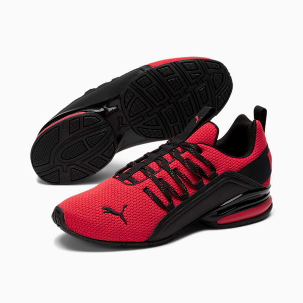 Axelion Refresh Men's Running Shoes, For All Time Red-PUMA Black, extralarge