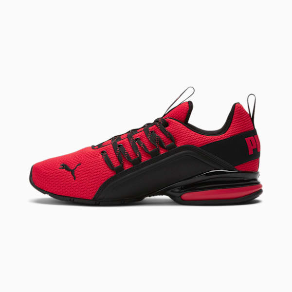 Axelion Refresh Running Shoes Men, For All Time Red-PUMA Black, extralarge