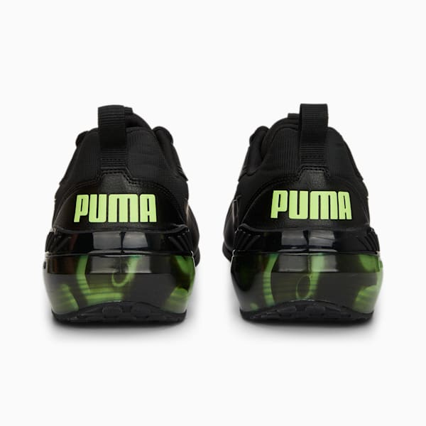 X-Cell Uprise Soft Focus Running Shoes, PUMA Black-Fast Yellow, extralarge-IND