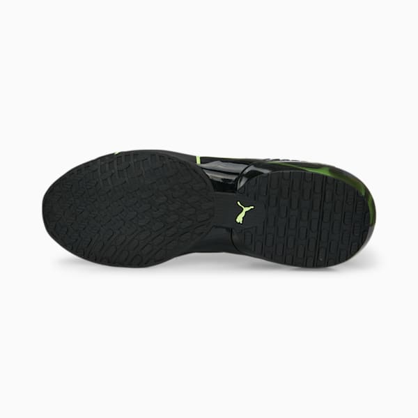X-Cell Uprise Soft Focus Running Shoes, PUMA Black-Fast Yellow, extralarge-IND