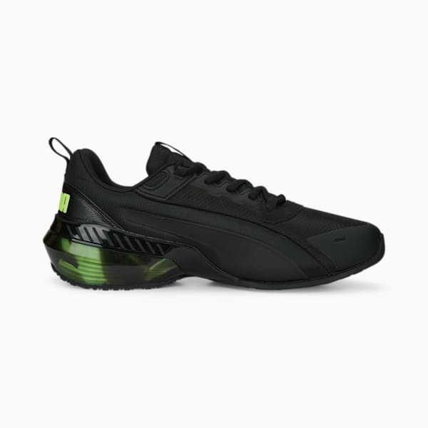 X-Cell Uprise Soft Focus Unisex Running Shoes, PUMA Black-Fast Yellow, extralarge-IND