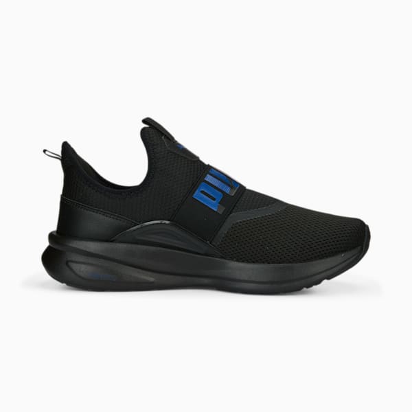 SOFTRIDE Enzo Evo Slip Running Shoes, PUMA Black-Blazing Blue, extralarge-IND