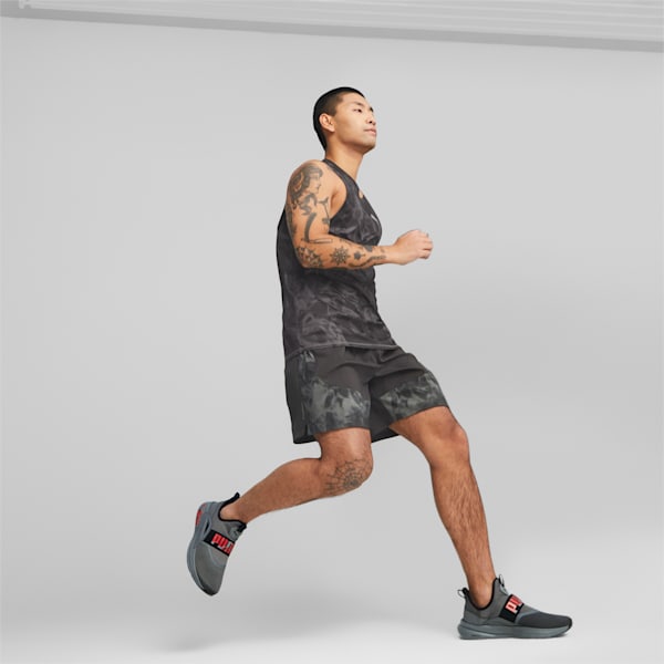 Softride Enzo Evo Slip Unisex Running Shoes, Cool Dark Gray-PUMA Black-For All Time Red