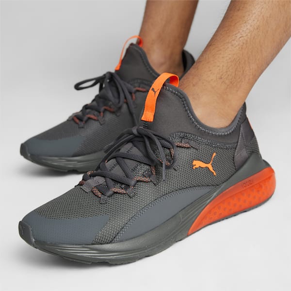 Cell Vive Alt Mesh Running Shoes, Cool Dark Gray-Ultra Orange, extralarge