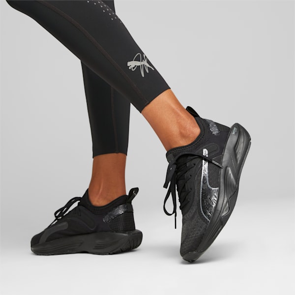 PWR XX NITRO™ Nova Shine Women's Training Shoes, PUMA Black-PUMA White, extralarge-AUS
