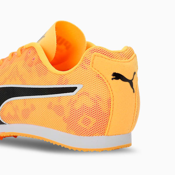 evoSPEED Star 8 Track and Field Running Shoes, Sun Stream-Sunset Glow-PUMA Black, extralarge-IND