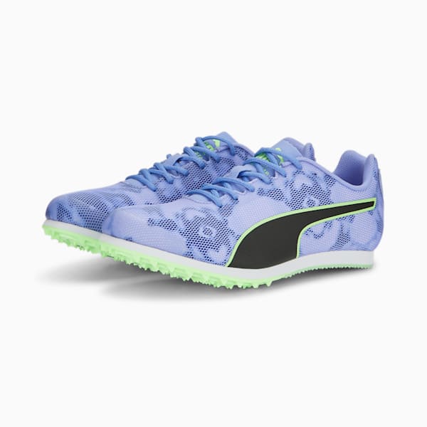 evoSPEED Star 8 Track and Field Shoes Youth, Elektro Purple-PUMA White-PUMA Black, extralarge-GBR