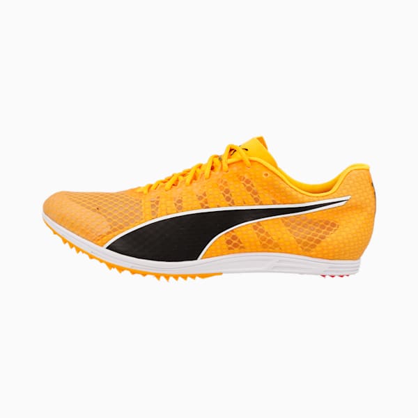 evoSPEED Distance 11 Track and Field Shoes Men, Sun Stream-PUMA Black-PUMA Silver, extralarge-GBR