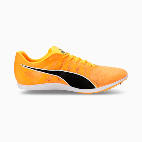 evoSPEED Distance 11 Track and Field Men's Running Shoes, Sun Stream-PUMA Black-PUMA Silver, extralarge-IND