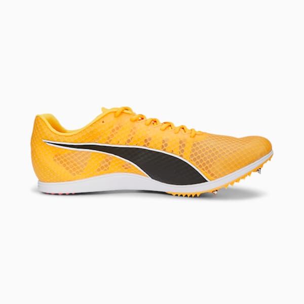 evoSPEED Distance 11 Men's Track Spikes, Sun Stream-PUMA Black-PUMA Silver, extralarge