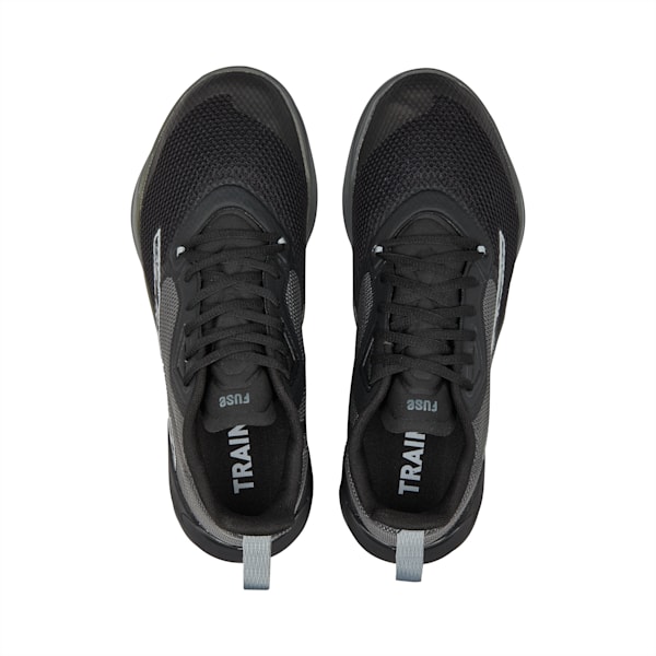 Fuse 2.0 Tiger Camo Men's Training Shoes, PUMA Black-Cool Dark Gray-Cool Mid Gray, extralarge-IND