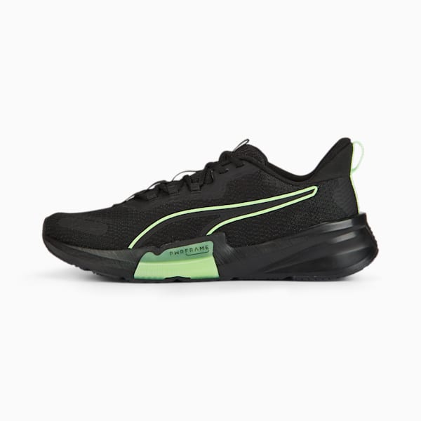 PWRFrame TR 2 Men's Training Shoes, PUMA Black-Fizzy Lime, extralarge