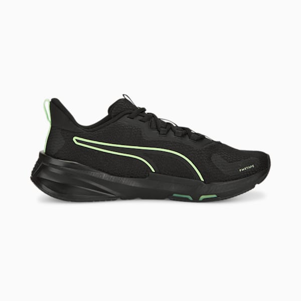 PWRFrame 2 Men's Training Shoes, PUMA Black-Fizzy Lime, extralarge-IND