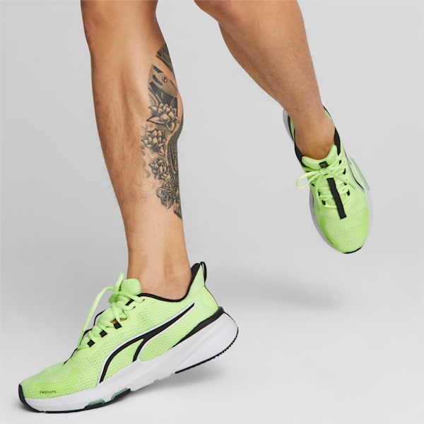 Tenis de entrenamiento PWRFrame TR 2 para hombre, Fast Yellow-PUMA Black, extralarge