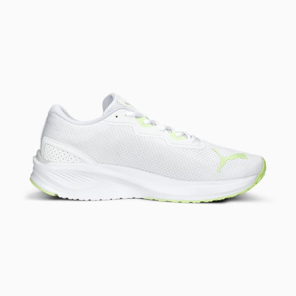 Aviator Profoam Sky Bright Running Shoes, PUMA White-Fast Yellow, extralarge-IND