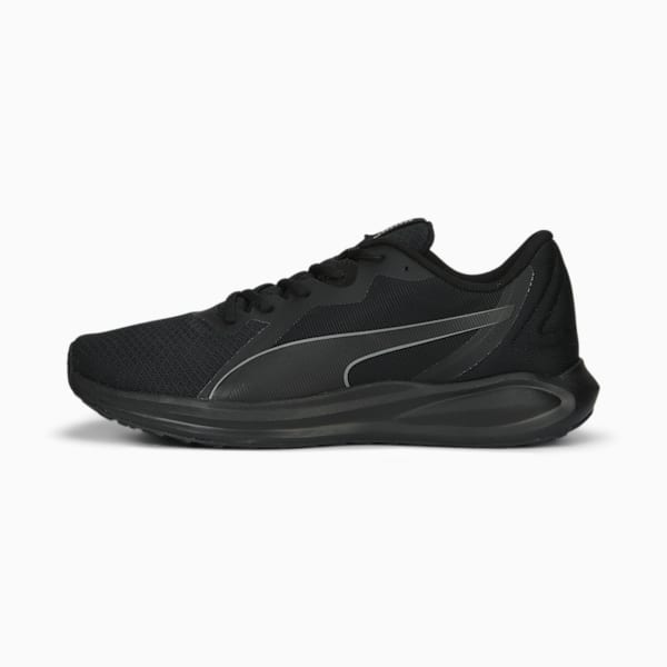 Twitch Runner Fresh Unisex Running Shoes, PUMA Black-Cool Dark Gray, extralarge-AUS