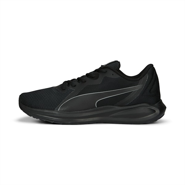 Twitch Runner Fresh Unisex Running Shoes, PUMA Black-Cool Dark Gray, extralarge-IND