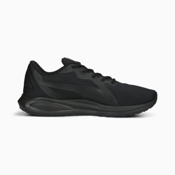 Twitch Runner Fresh Unisex Running Shoes, PUMA Black-Cool Dark Gray, extralarge-AUS