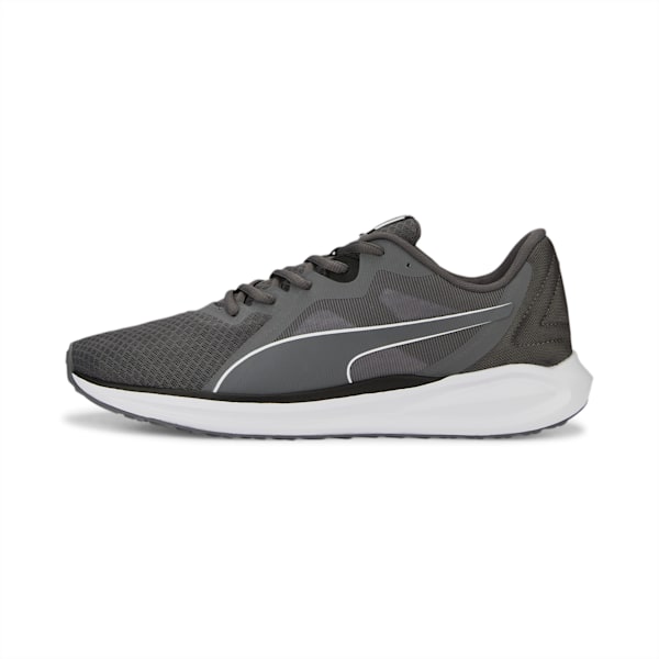 Twitch Runner Fresh Unisex Running Shoes, Cool Dark Gray-PUMA Black, extralarge-IND