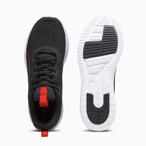 Resolve Modern Weave Running Shoes, Puma Black-For All Time Red-Neon Sun, extralarge-IND