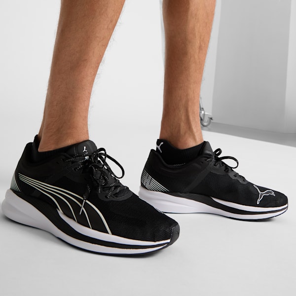 Tenis para correr Redeem Profoam, PUMA Black-PUMA White, extralarge