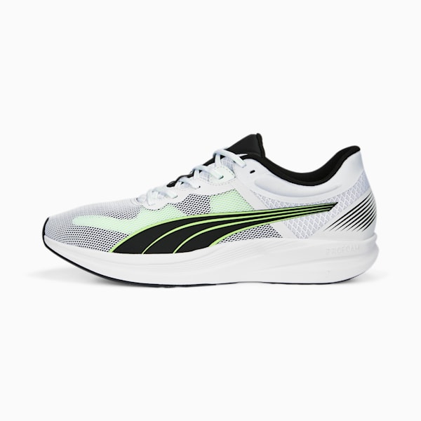 Tenis para correr Redeem Profoam, PUMA White-PUMA Black-Fizzy Lime, extralarge