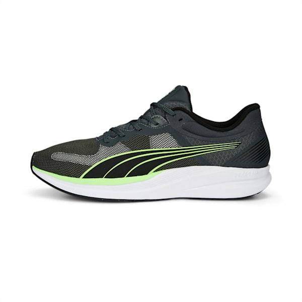 Redeem Profoam Unisex Running Shoes, Shadow Gray-PUMA Black-Fizzy Lime, extralarge-IND