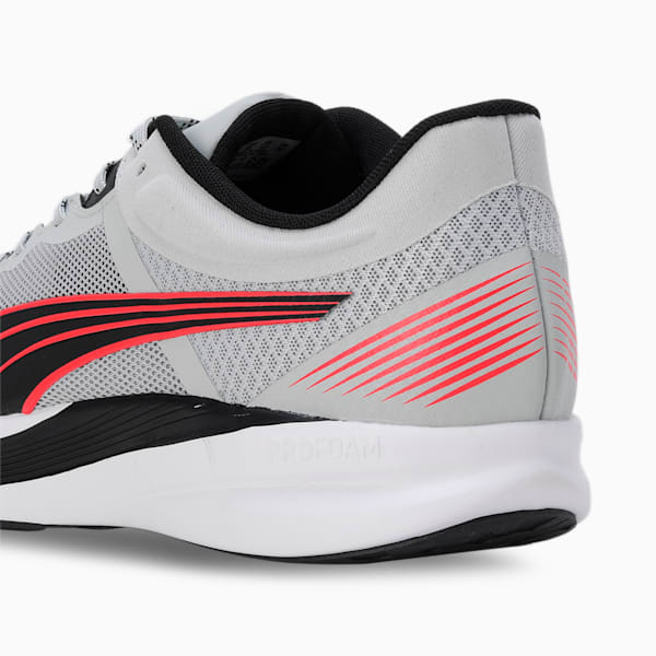 Redeem Profoam Running Shoes, Ash Gray-Fire Orchid-PUMA Black, extralarge-IND