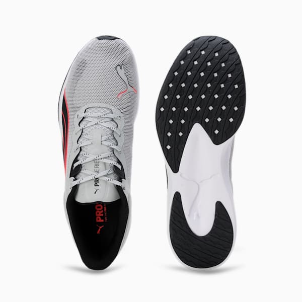 Redeem Profoam Running Shoes, Ash Gray-Fire Orchid-PUMA Black, extralarge-IND