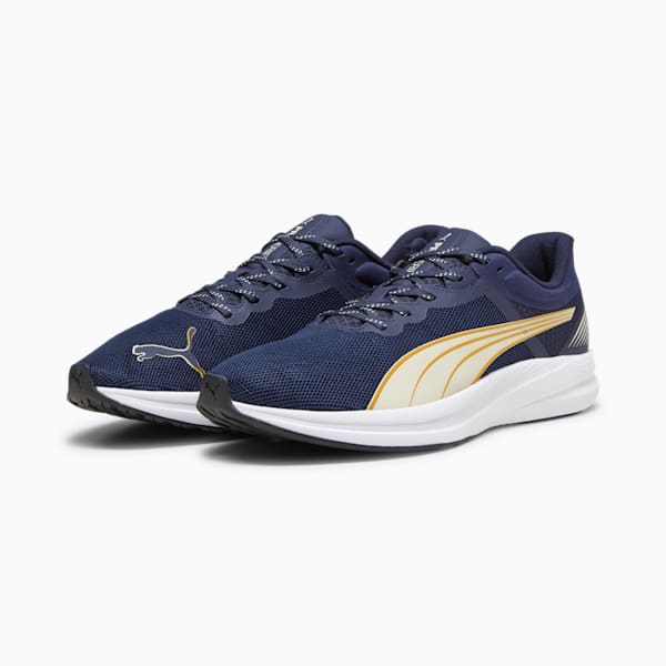 Redeem Profoam Running Shoes, PUMA Navy-Alpine Snow-Amber-PUMA White, extralarge